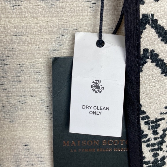 NEW Maison Scotch Scotch & Soda Jolie Vanabonde Aztec Southwest Print Car Coat - Picture 10 of 14